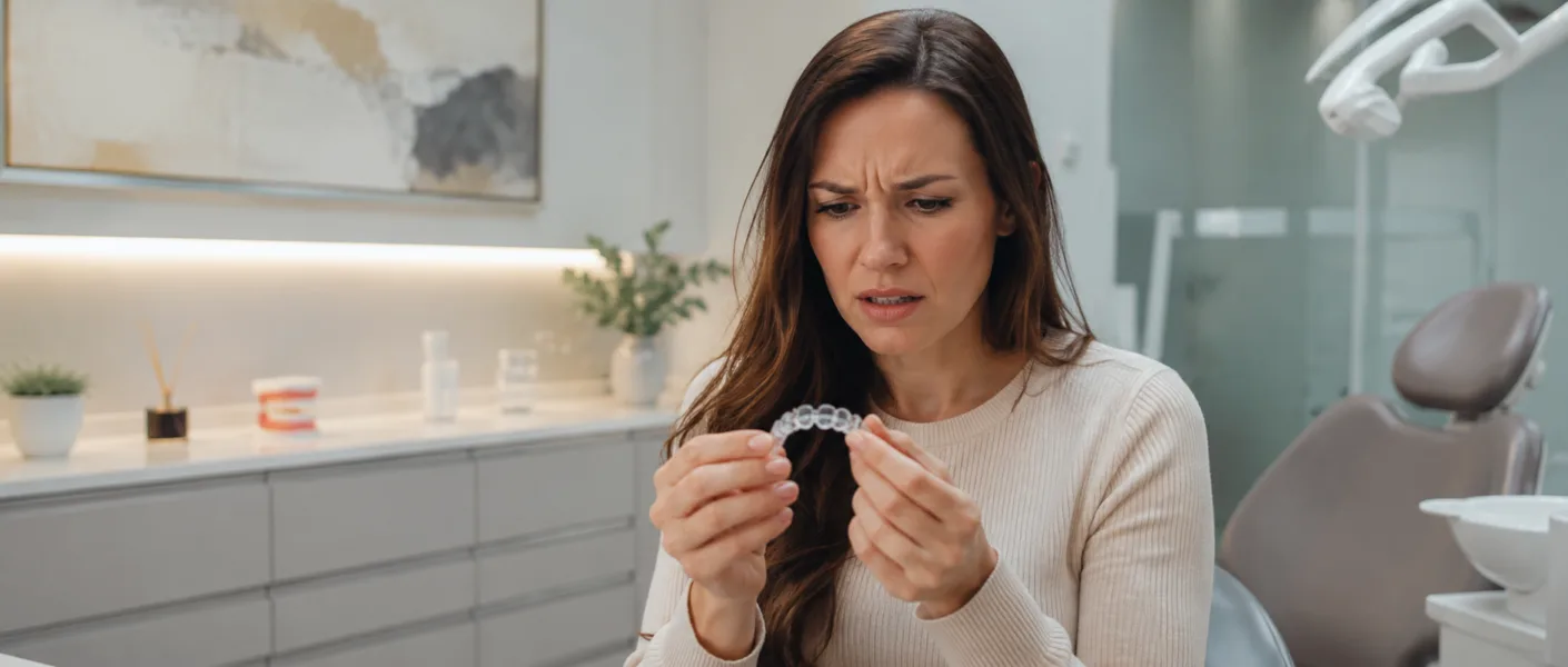 Invisalign deu errado