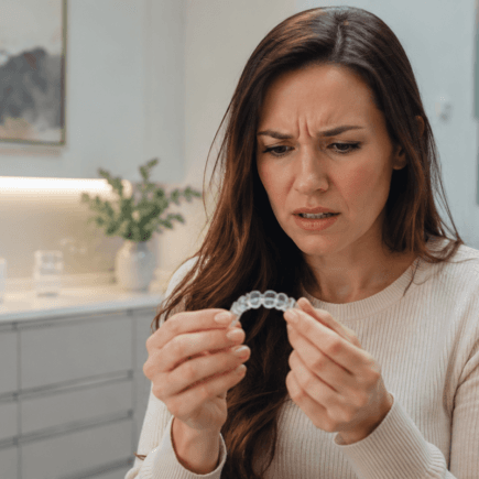 Invisalign deu errado