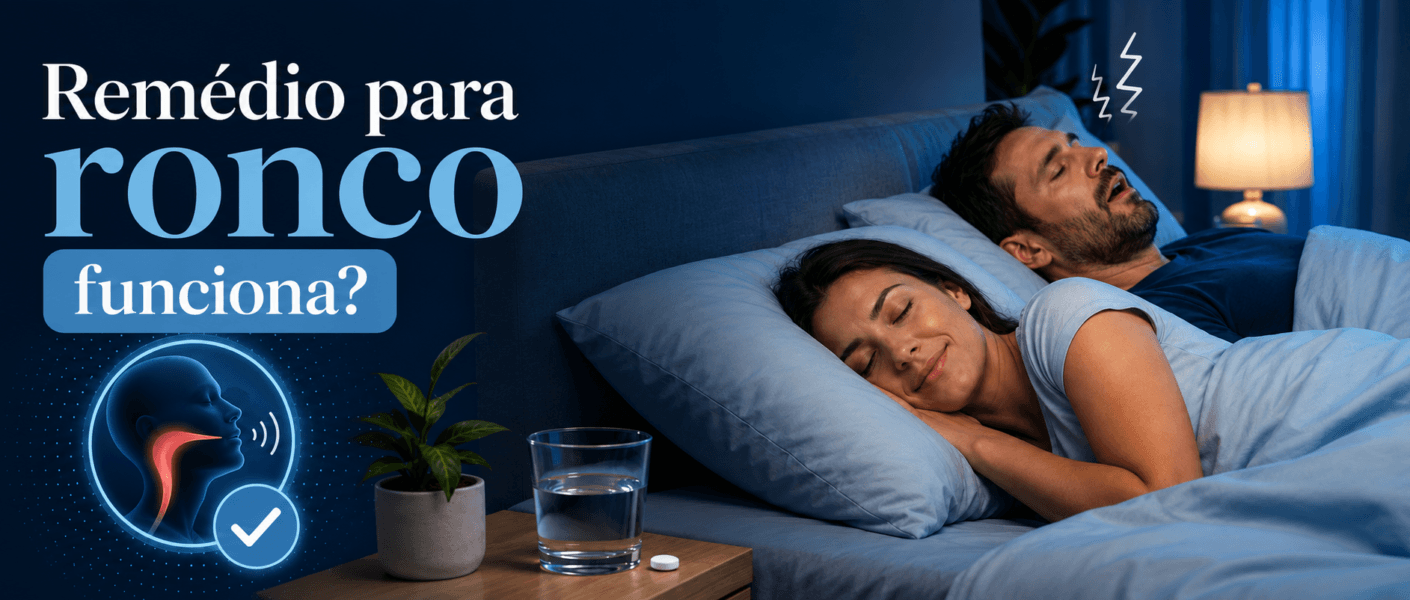 remédio para ronco