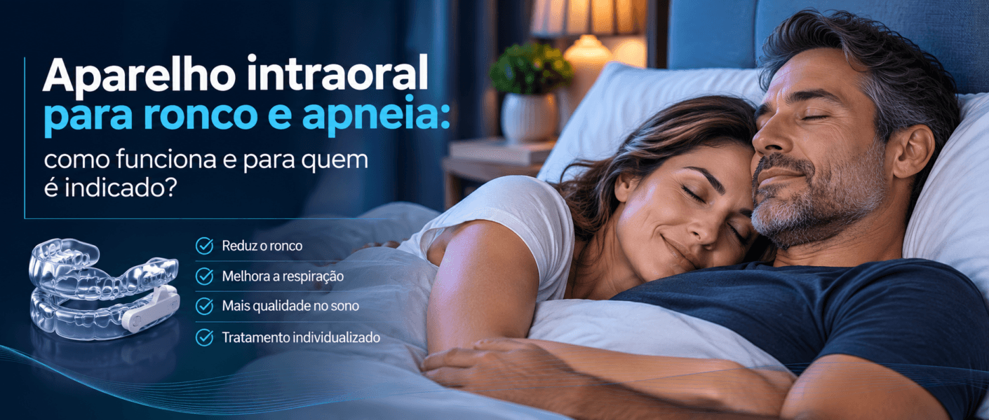Aparelho intraoral para ronco e apneia como funciona