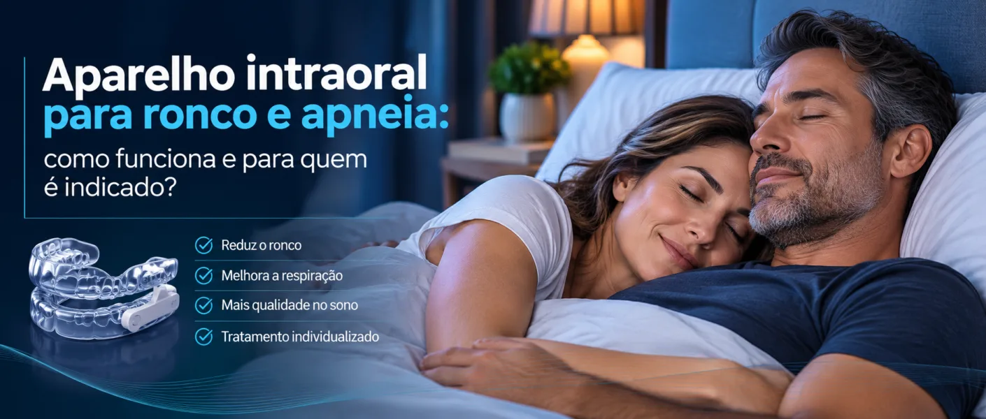 Aparelho intraoral para ronco e apneia como funciona
