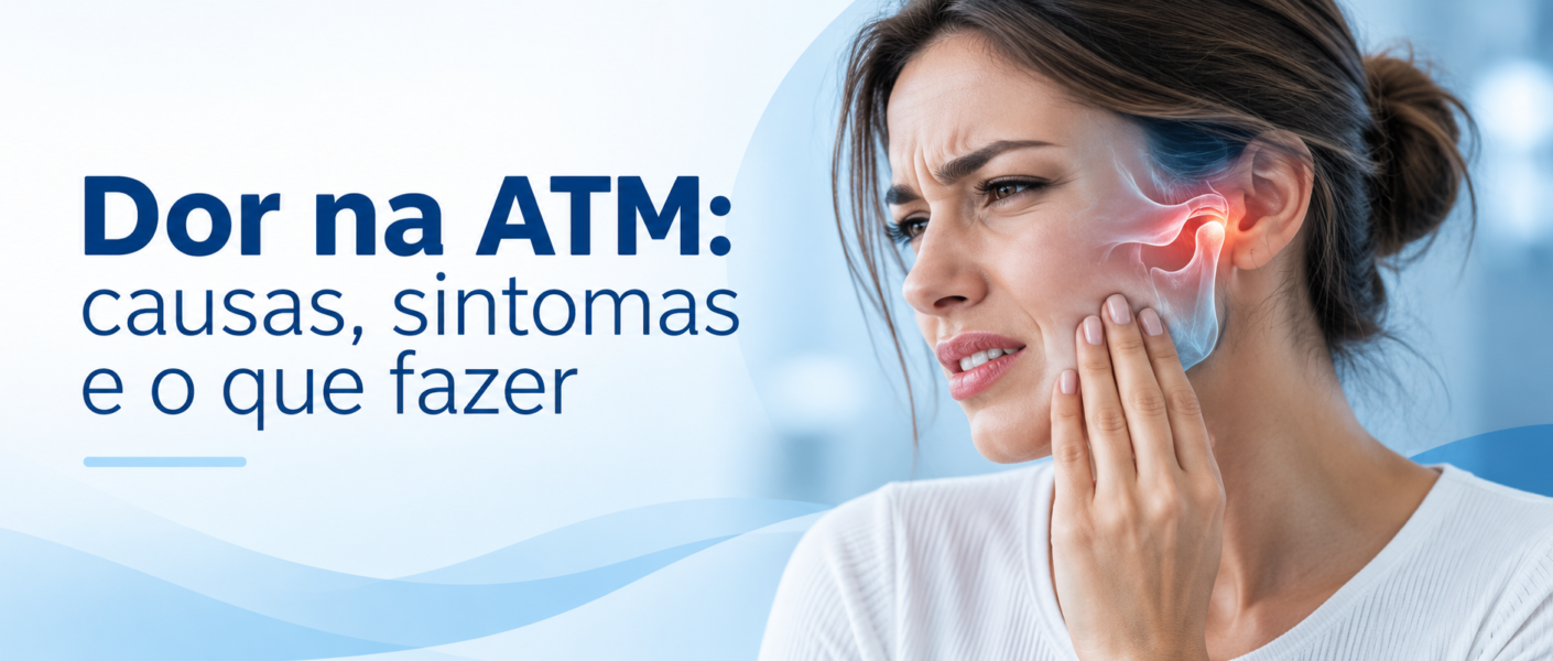 Dor na ATM pode ter várias causas. Entenda sintomas, quando se preocupar e quais tratamentos conservadores podem ajudar.