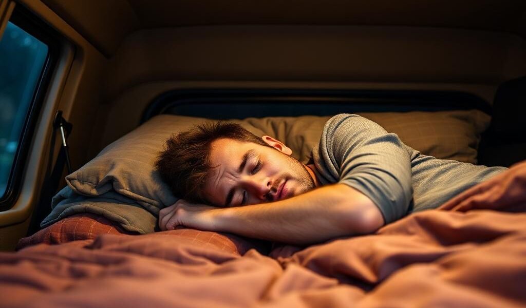 Dicas de Como Dormir Confortavelmente na Boleia do Caminhão