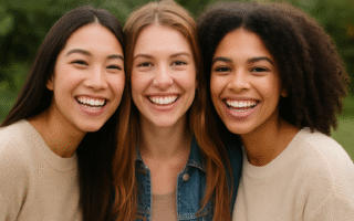 Aparelho transparente fixo