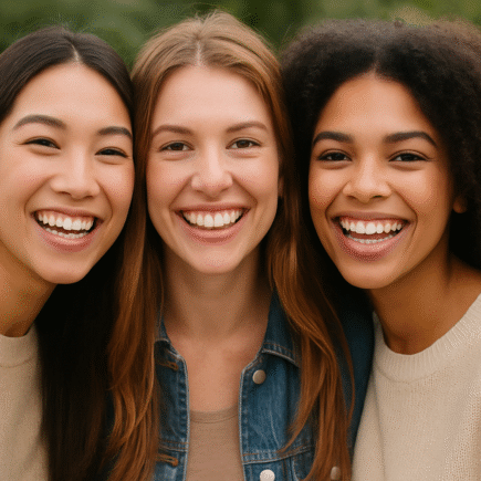 Aparelho transparente fixo