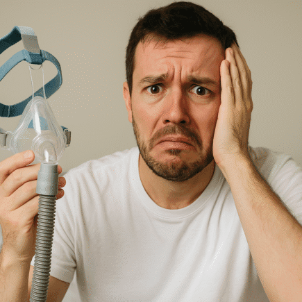 Não consigo usar o CPAP