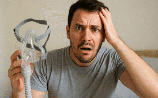 Não me adaptei ao CPAP