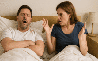 Quando o ronco vira motivo de briga