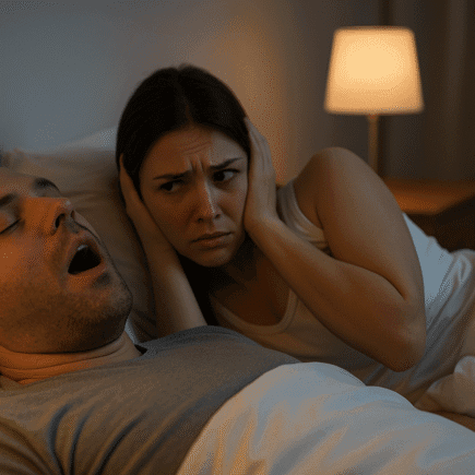 Seu ronco faz seu parceiro fugir da cama