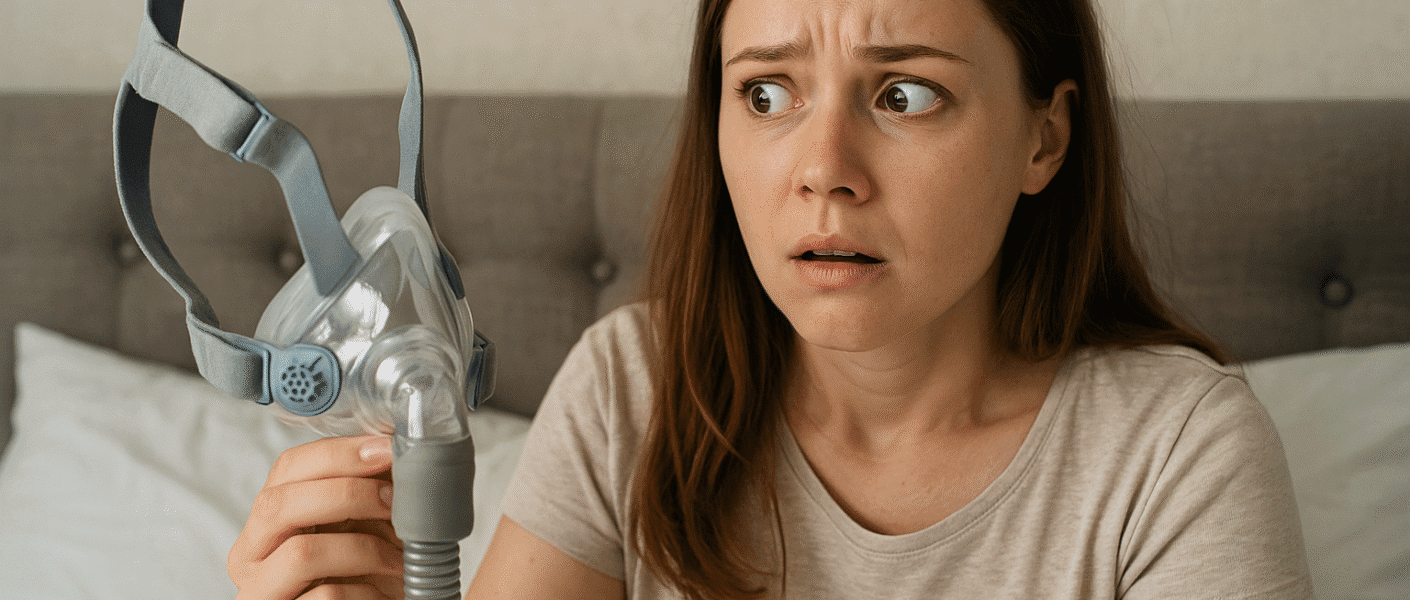 CPAP causa claustrofobia