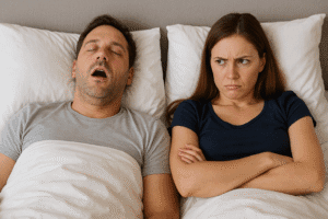 Dormir separado é a única saída
