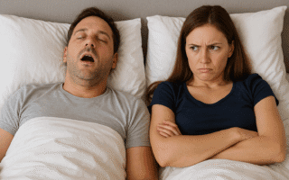 Dormir separado é a única saída