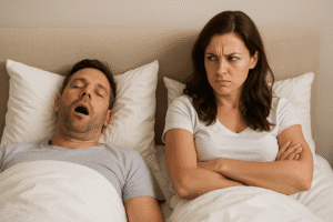 Dormir separado por ronco ou tratar, Como fazer a pessoa parar de roncar na hora