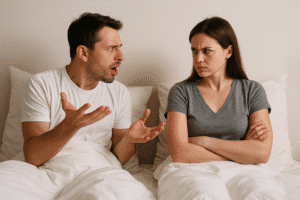 Ronco e estresse no casal