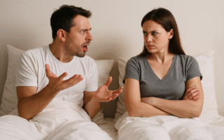 Ronco e estresse no casal