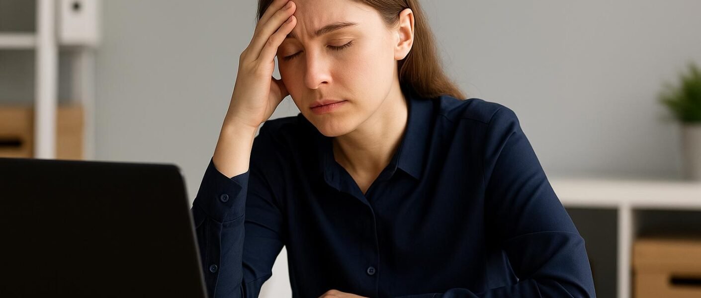 Dorme mal e vive cansada