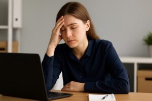 Dorme mal e vive cansada