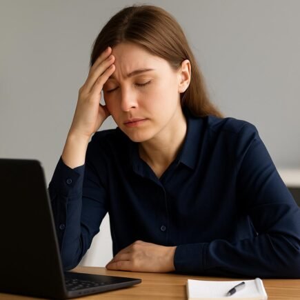 Dorme mal e vive cansada