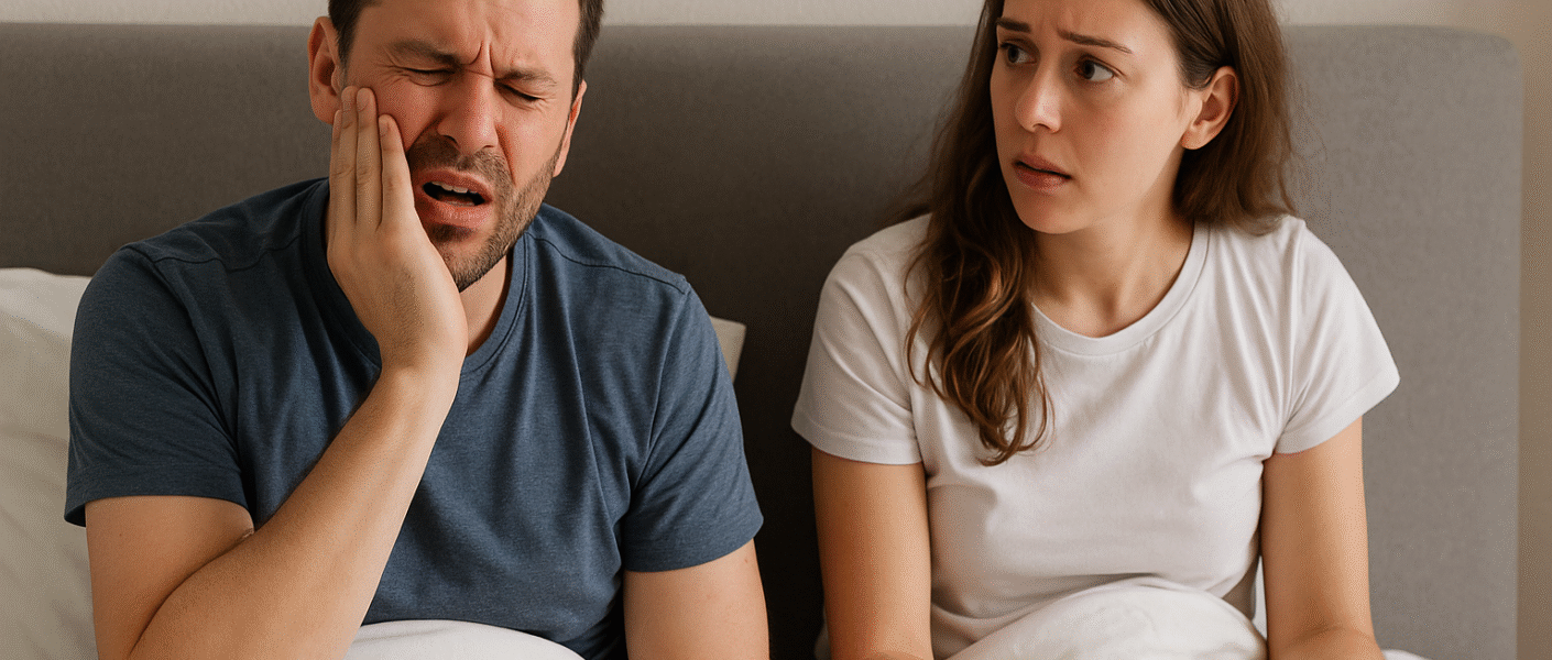 A apneia do sono pode causar ou agravar o bruxismo noturno