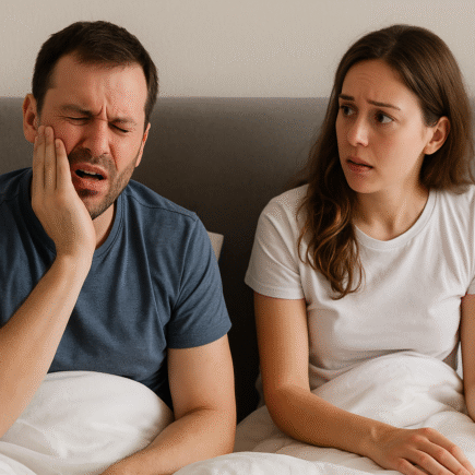 A apneia do sono pode causar ou agravar o bruxismo noturno