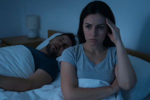 Ele ronca tanto que perdi o desejo