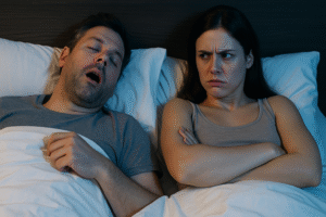 Meu marido ronca e não quer se tratar