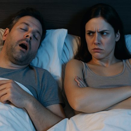 Meu marido ronca e não quer se tratar