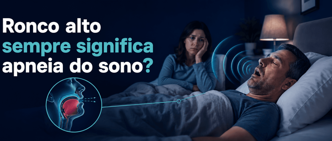 O que diferencia o ronco da apneia do sono