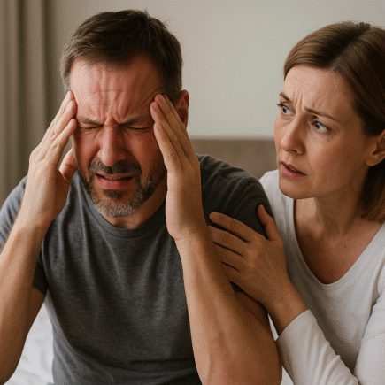 O ronco pode aumentar o risco de derrame cerebral