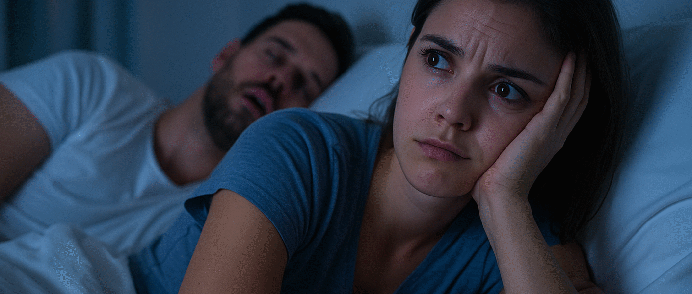 Será que ele me ouve roncando