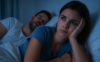 Será que ele me ouve roncando