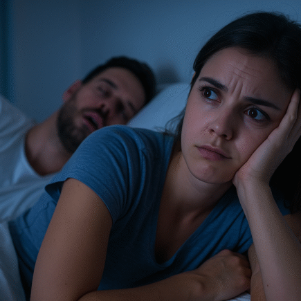 Será que ele me ouve roncando