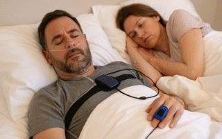 polissonografia domiciliar detecta o ronco e a apneia