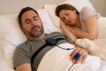 polissonografia domiciliar detecta o ronco e a apneia