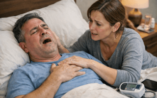 Apneia do sono pode causar convulsão