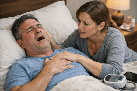 Apneia do sono pode causar convulsão