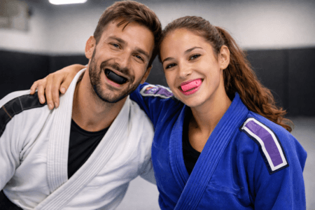 Protetor bucal jiu jitsu