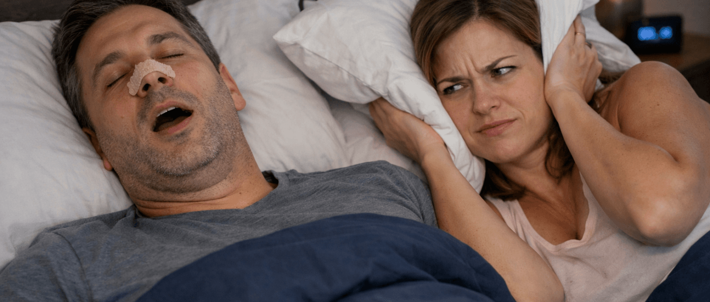 Adesivo de nariz para ronco