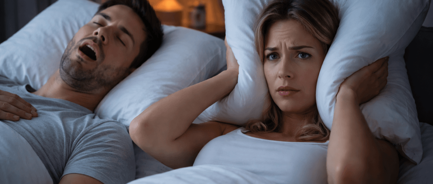 Barulho de ronco alto