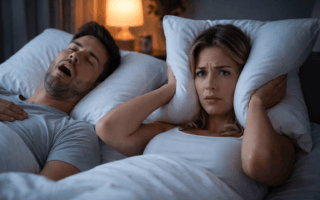 Barulho de ronco alto