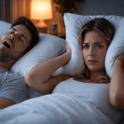 Barulho de ronco alto