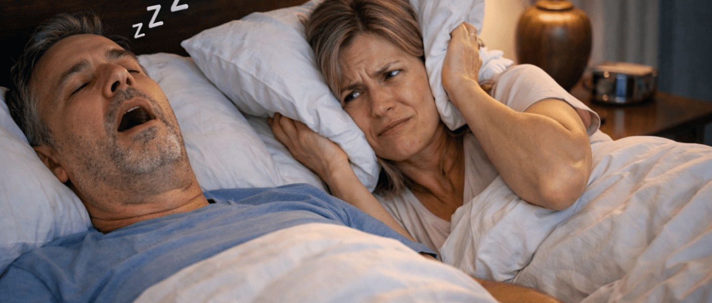 Ronco e nem sabia até gravarem