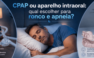 CPAP ou aparelho intraoral