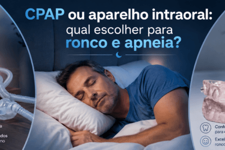 CPAP ou aparelho intraoral