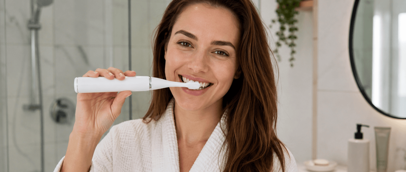Escova de Dente Elétrica Vale Mais para Aparelho