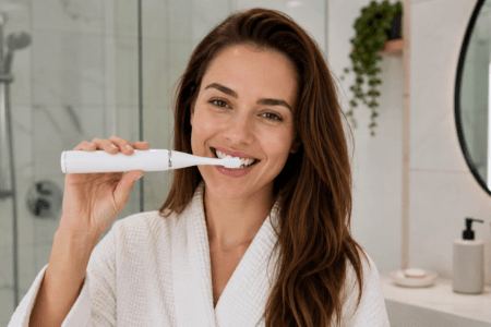 Escova de Dente Elétrica Vale Mais para Aparelho