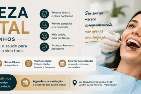 Limpeza Dental em Valinhos