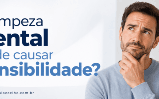 A limpeza dental pode causar sensibilidade