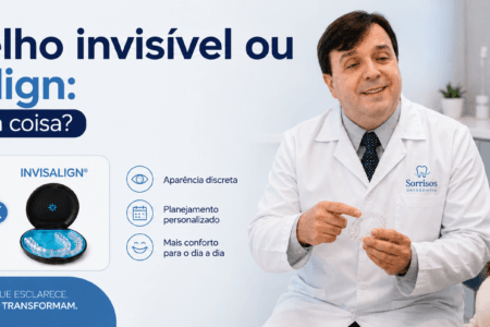 Aparelho invisível ou Invisalign é a mesma coisa