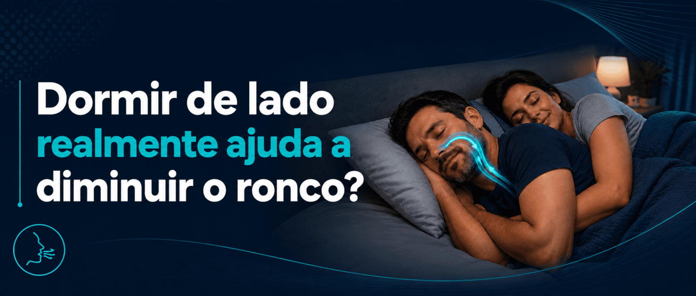 Dormir de lado realmente ajuda a diminuir o ronco
